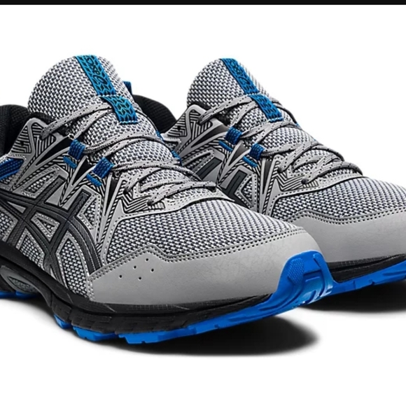 Asics Other - ASICS GEL-VENTURE 8 Men's Trail Running Shoes Size 10 Blue Gray